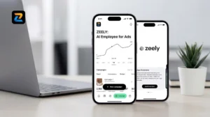 Zeely App AI marketing platform with ad creation, video tools, pricing, and features for small businesses.
